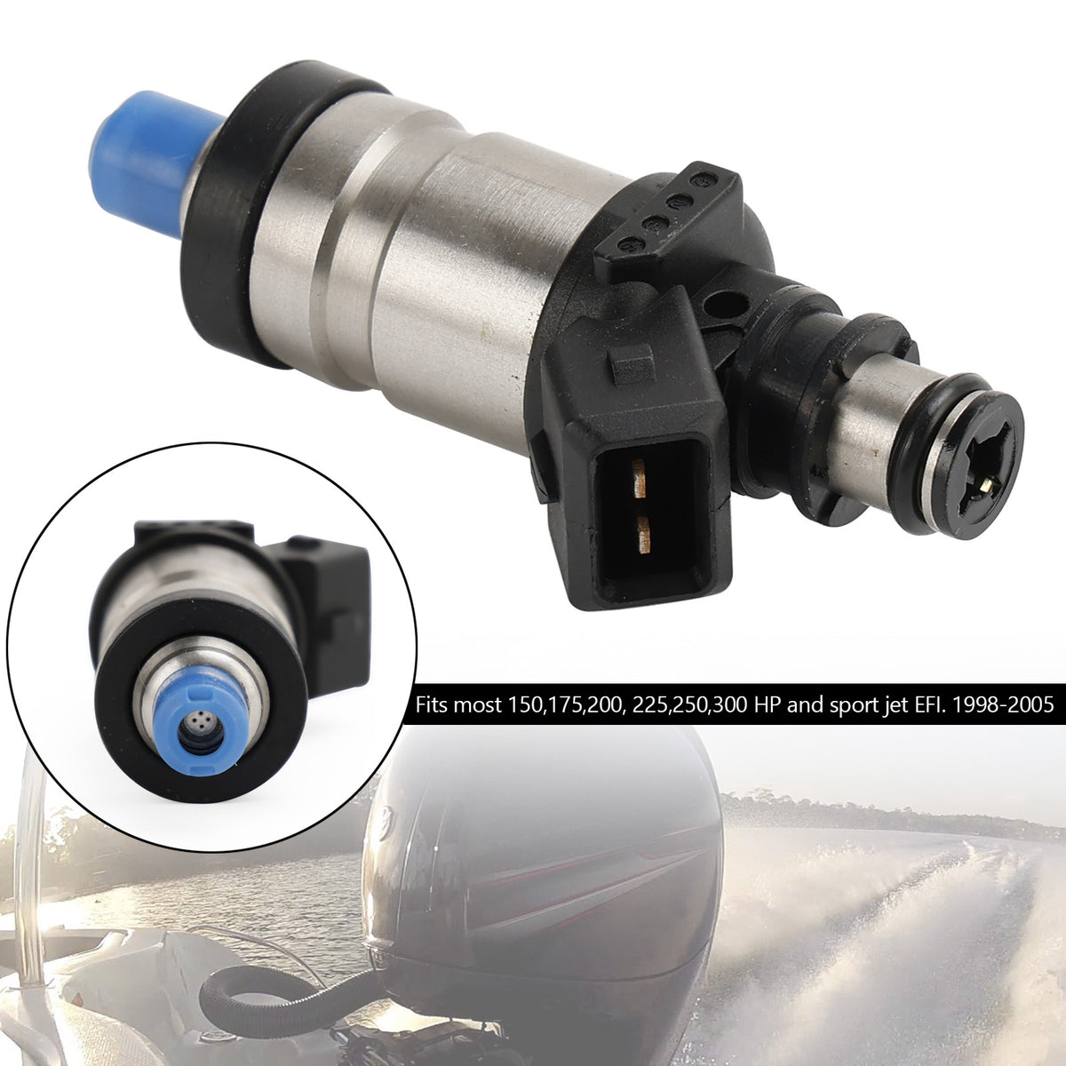 Mercury Outboard 150 175 200 225 250 300 HP 1998-2005 18715T1 Fuel Injectors