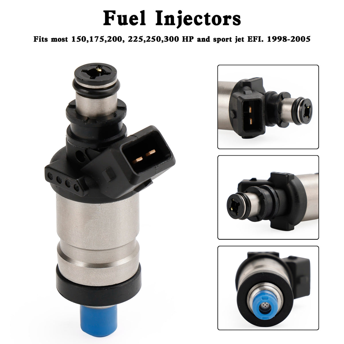 Mercury Outboard 150 175 200 225 250 300 HP 1998-2005 18715T1 Fuel Injectors