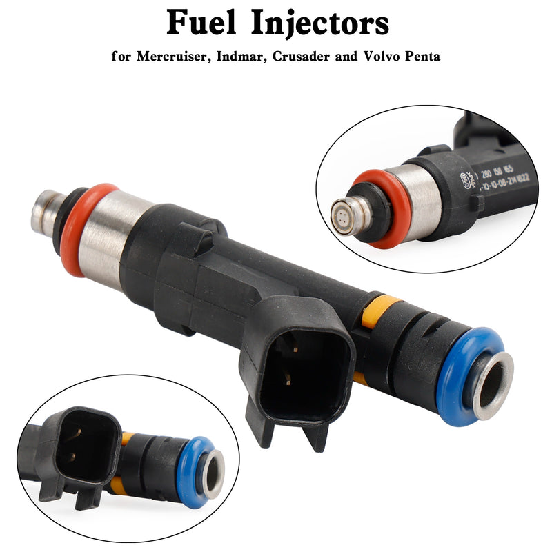 Mercruiser Volvo Penta 0280158165 Fuel Injectors 0280158081 879312003