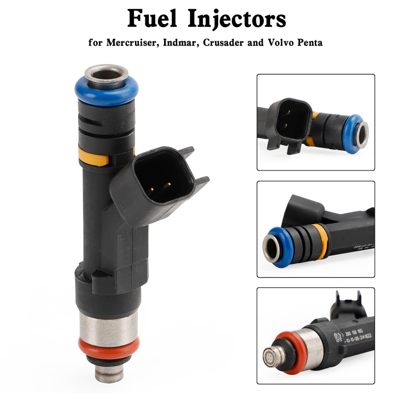 Mercruiser Volvo Penta 0280158165 Fuel Injectors 0280158081 879312003