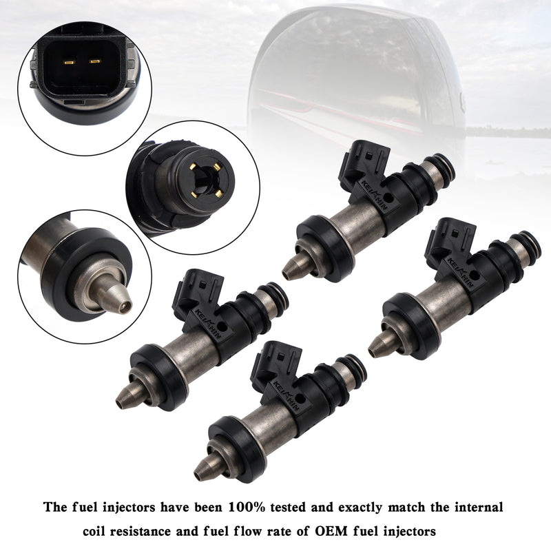 Honda Outboard MP7770 4 Stroke BF115-130HP 4PCS 16406-ZW5-000 Fuel Injectors