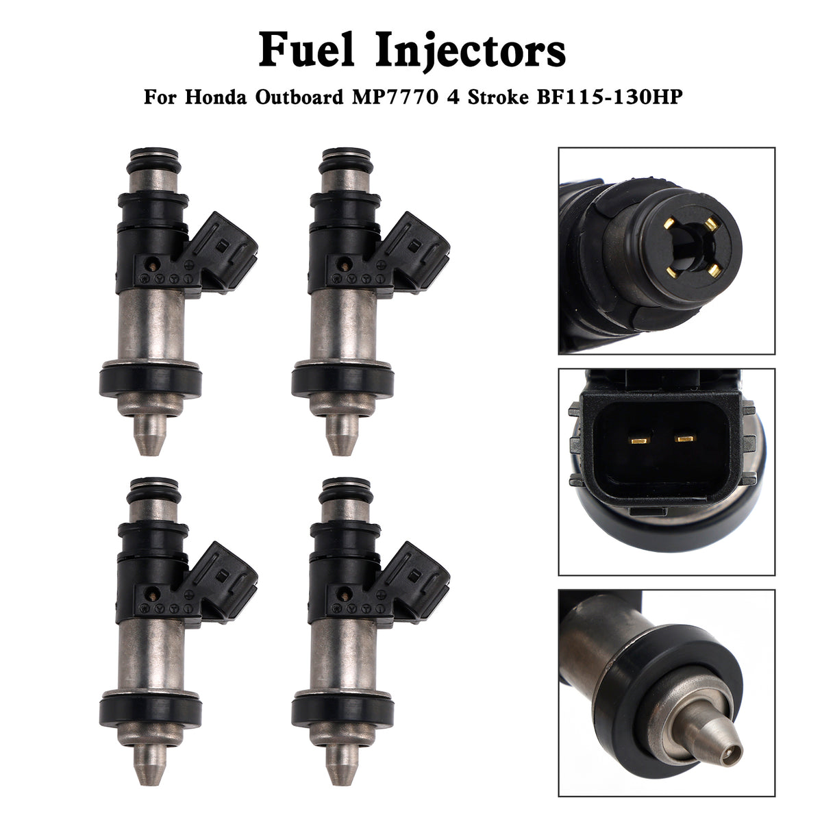 Honda Outboard MP7770 4 Stroke BF115-130HP 4PCS 16406-ZW5-000 Fuel Injectors
