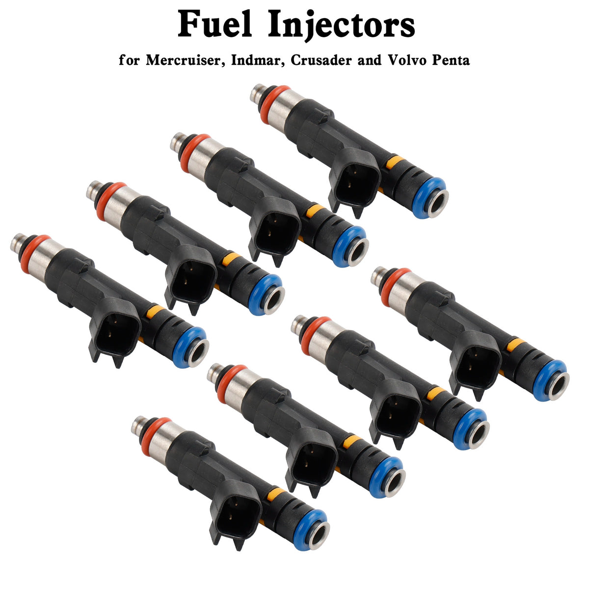 Mercruiser Volvo Penta 8PCS 0280158165 Fuel Injectors 0280158081 879312003