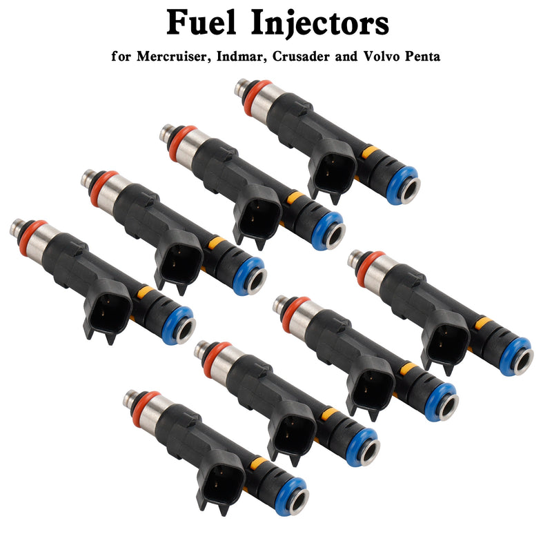 Mercruiser Volvo Penta 8PCS 0280158165 Fuel Injectors 0280158081 879312003