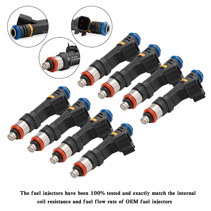 Mercruiser Volvo Penta 8PCS 0280158165 Fuel Injectors 0280158081 879312003