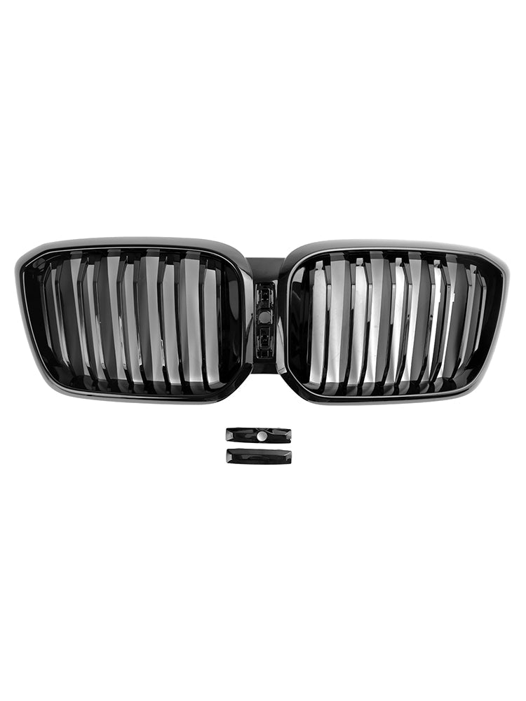 2022-2025 BMW X3 X4 G01 G02 Gloss Black Front Kidney Grill Grille