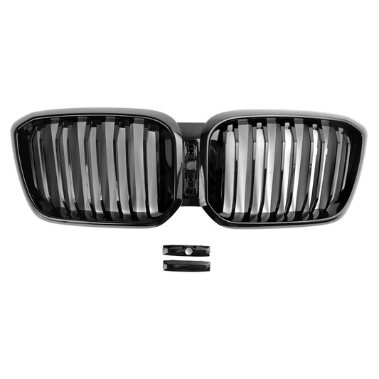 2022-2025 BMW X3 X4 G01 G02 Gloss Black Front Kidney Grill Grille