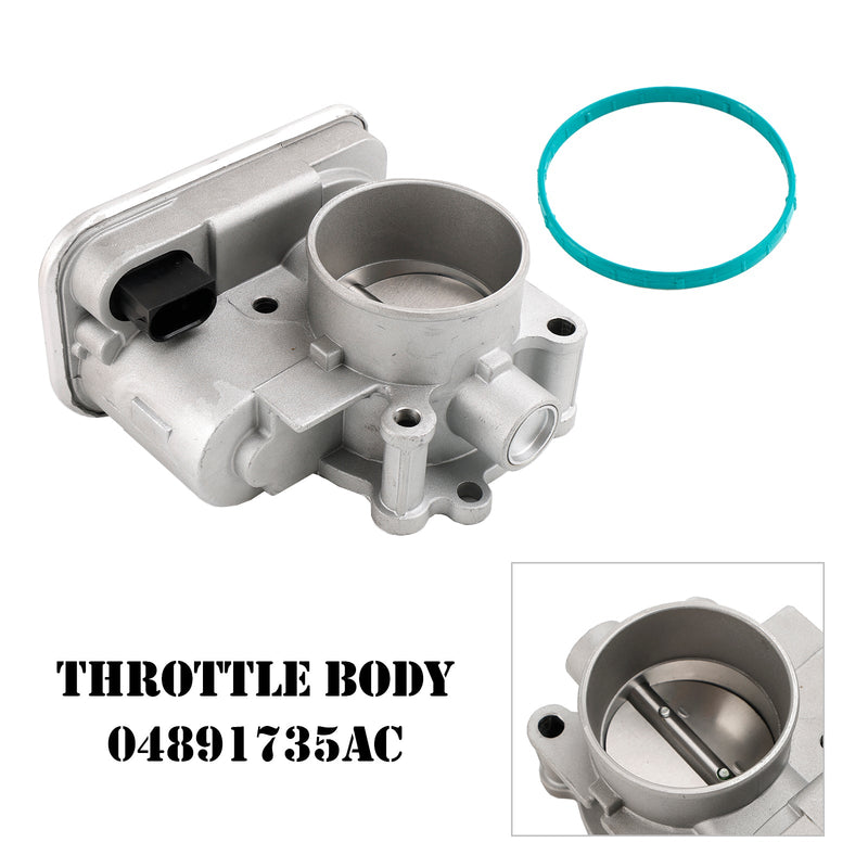 2007-2016 Jeep Compass L4 2.0L 2.4L Throttle Body 04891735AC