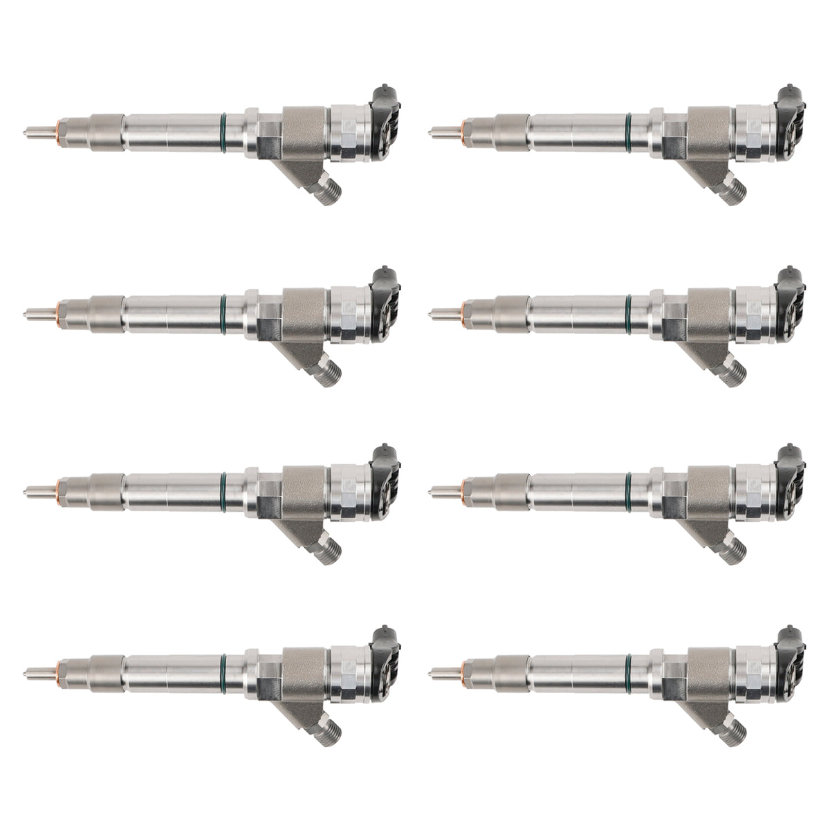Chevy Fit GMC Duramax Hummer 6.6L 2006-2007 8PCS Fuel Injector 0445120042
