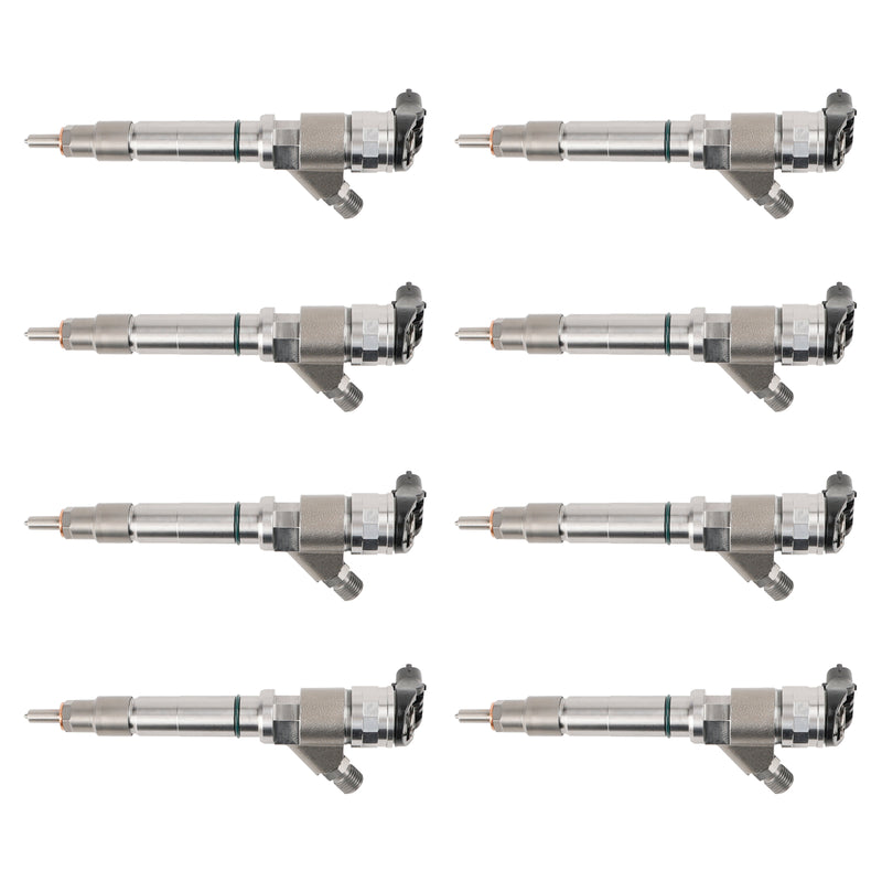 Chevy Fit GMC Duramax Hummer 6.6L 2006-2007 8PCS Fuel Injector 0445120042