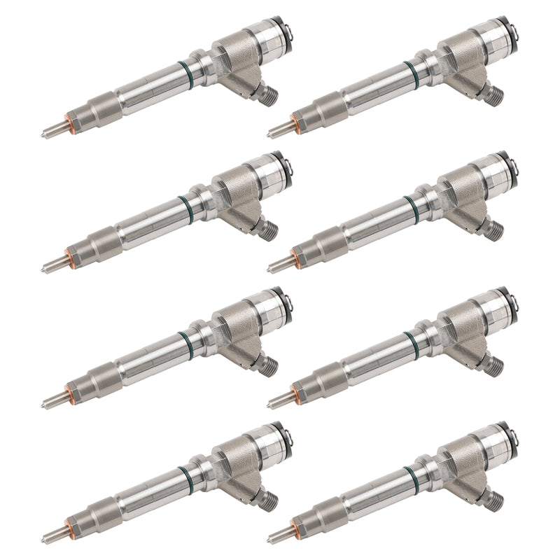 Chevy Fit GMC Duramax Hummer 6.6L 2006-2007 8PCS Fuel Injector 0445120042