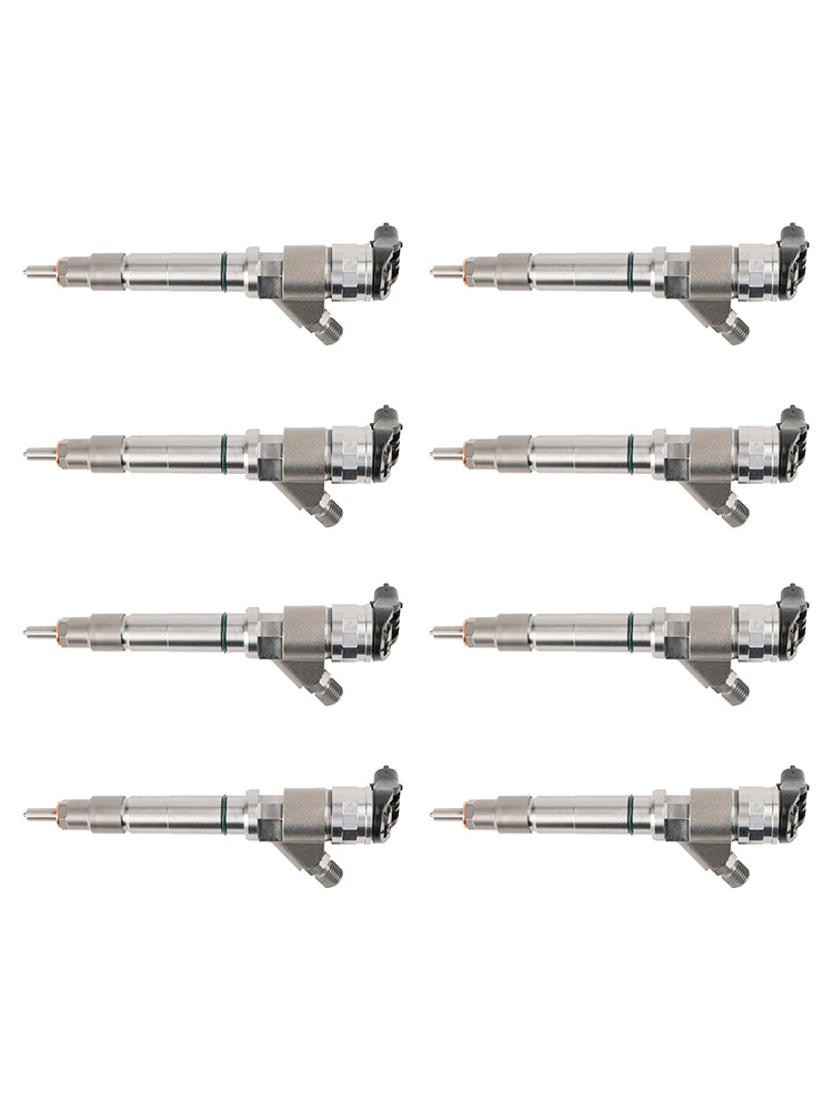Chevy Fit GMC Duramax Hummer 6.6L 2006-2007 8PCS Fuel Injector 0445120042