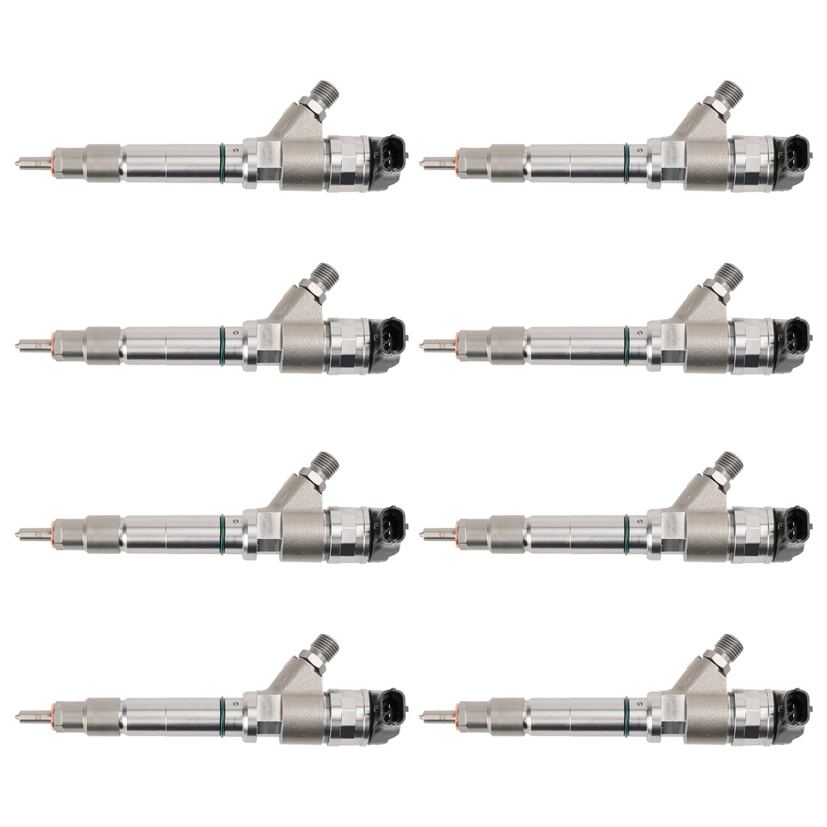 Chevy Fit GMC Duramax Hummer 6.6L 2006-2007 8PCS Fuel Injector 0445120042