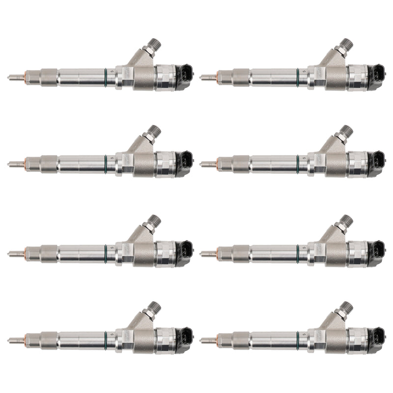 Chevy Fit GMC Duramax Hummer 6.6L 2006-2007 8PCS Fuel Injector 0445120042