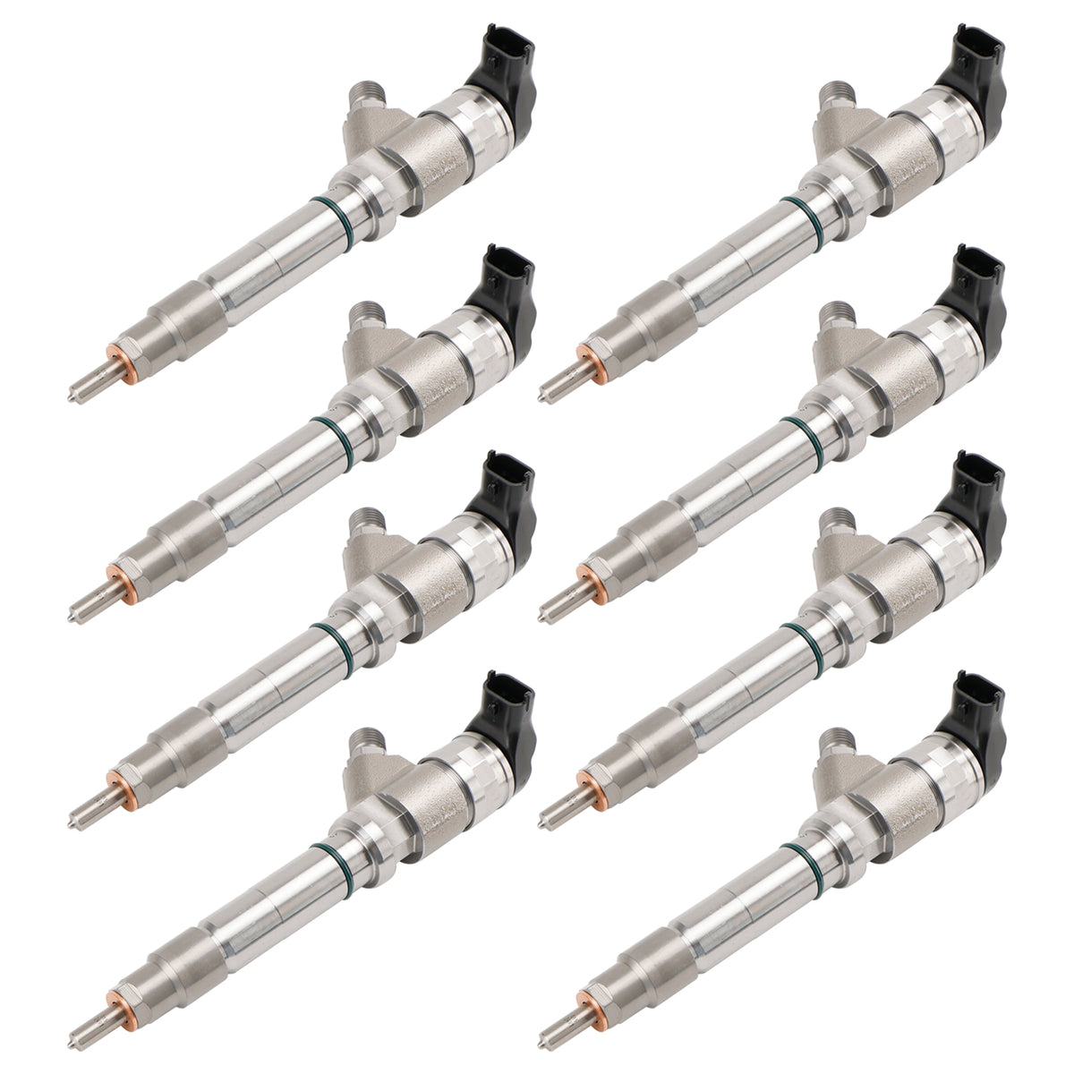 Chevy Fit GMC Duramax Hummer 6.6L 2006-2007 8PCS Fuel Injector 0445120042