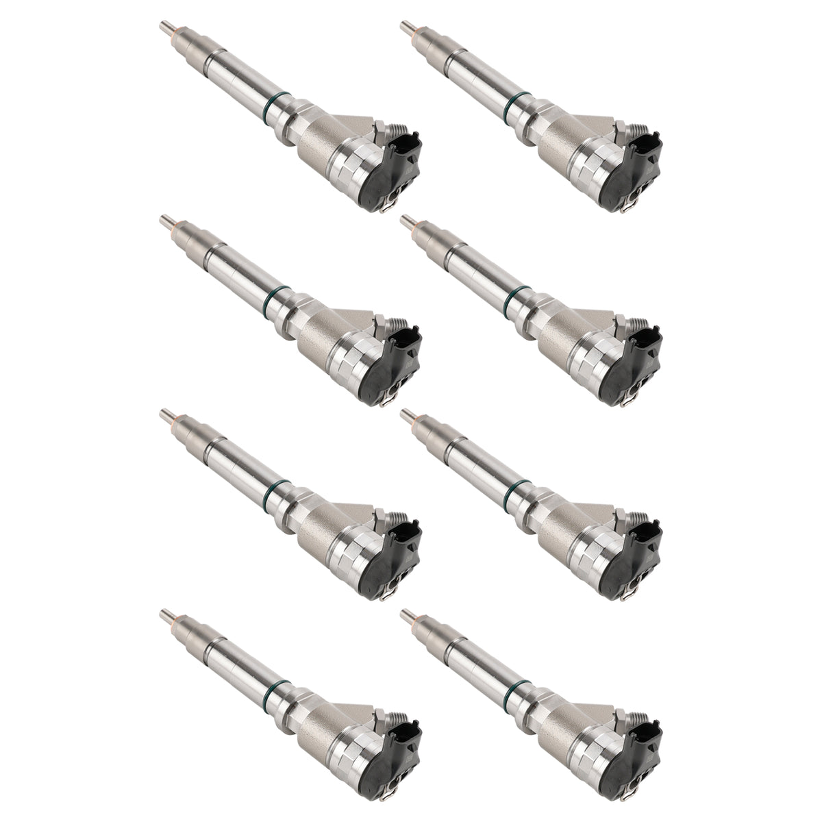 Chevy Fit GMC Duramax Hummer 6.6L 2006-2007 8PCS Fuel Injector 0445120042
