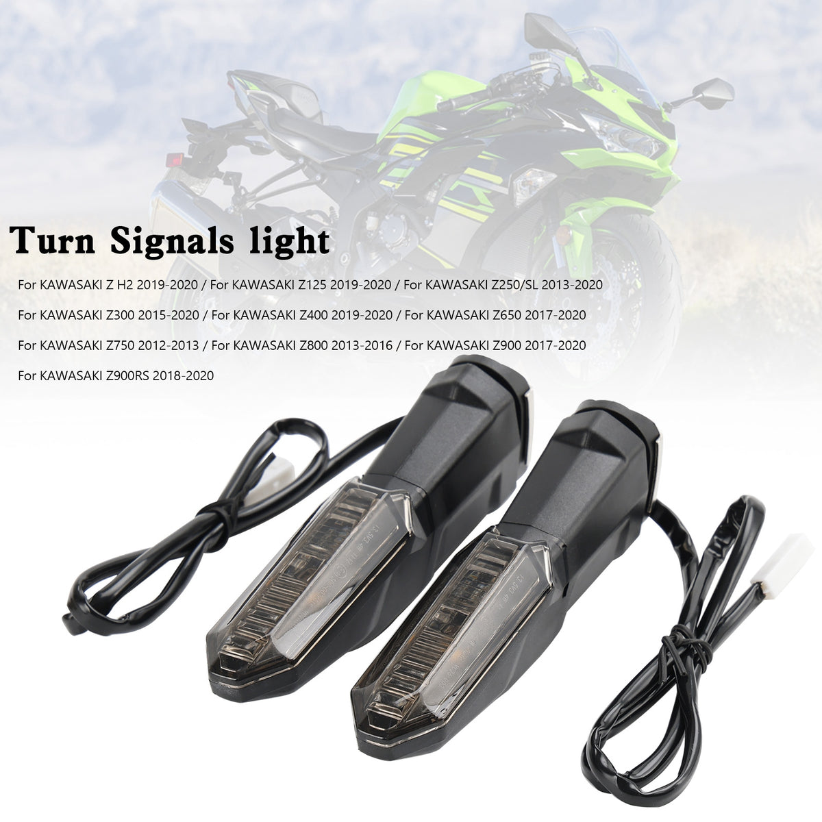 Kawasaki Z125 Z250 Z400 Z650 Z750 Z800 Z900 Turn Signals light