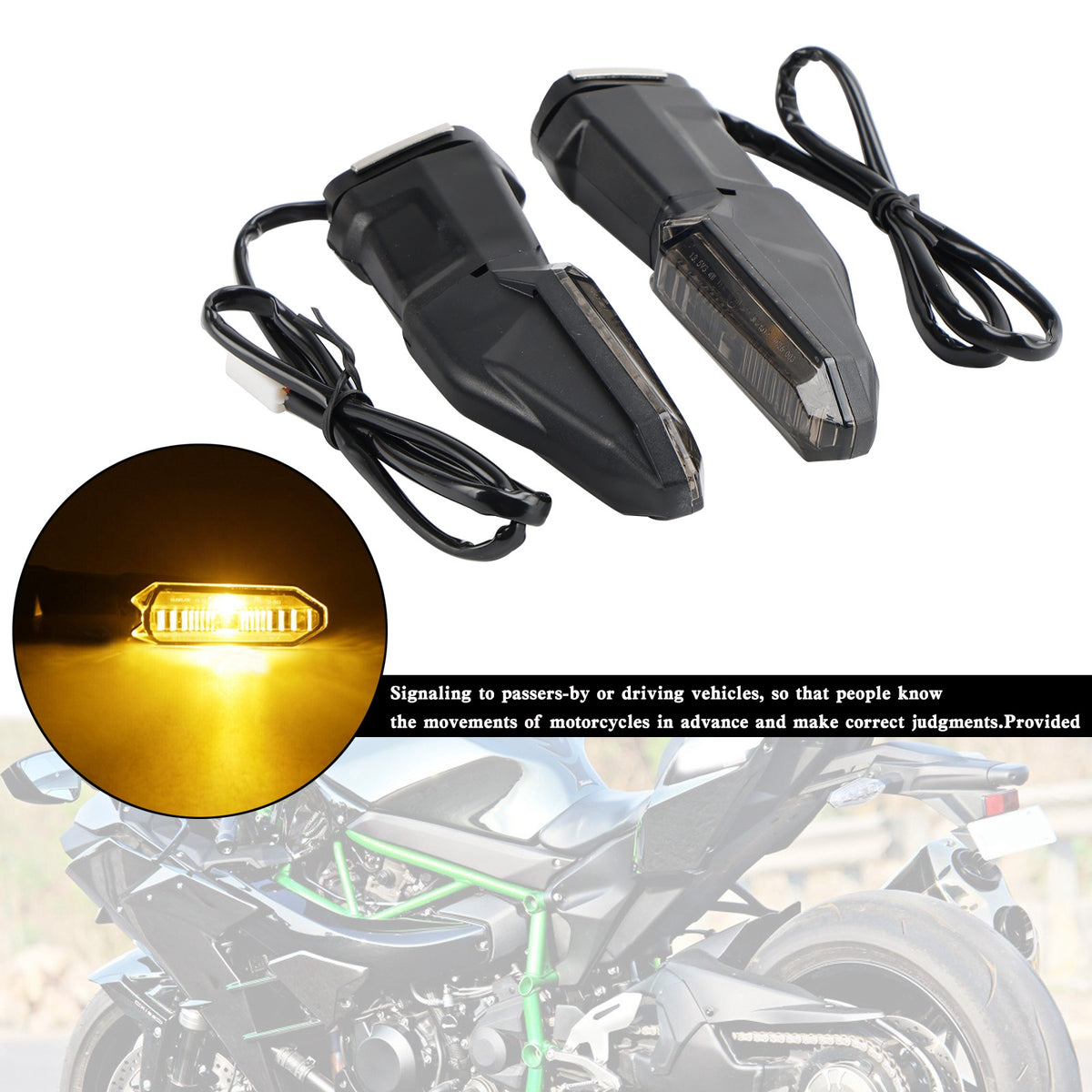 Kawasaki Z125 Z250 Z400 Z650 Z750 Z800 Z900 Turn Signals light