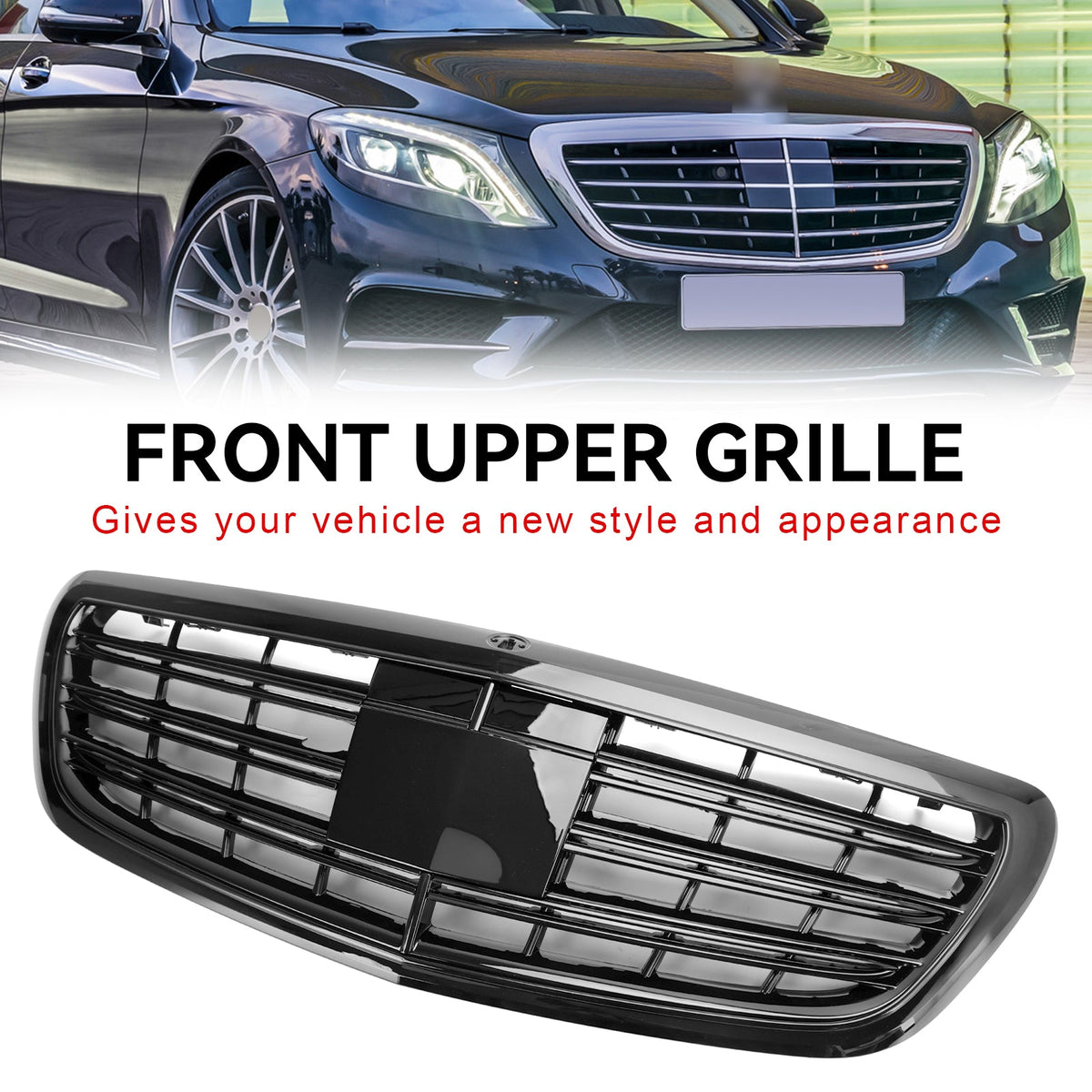 2014-2020 Mercedes-Benz S-class W222 S500 S550 S600 Front Grill Grille