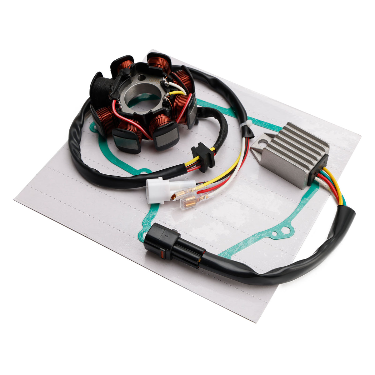 400 450 530 EXC XC-W 2008-2011 Ignition Stator Regulator Rectifier & Gasket