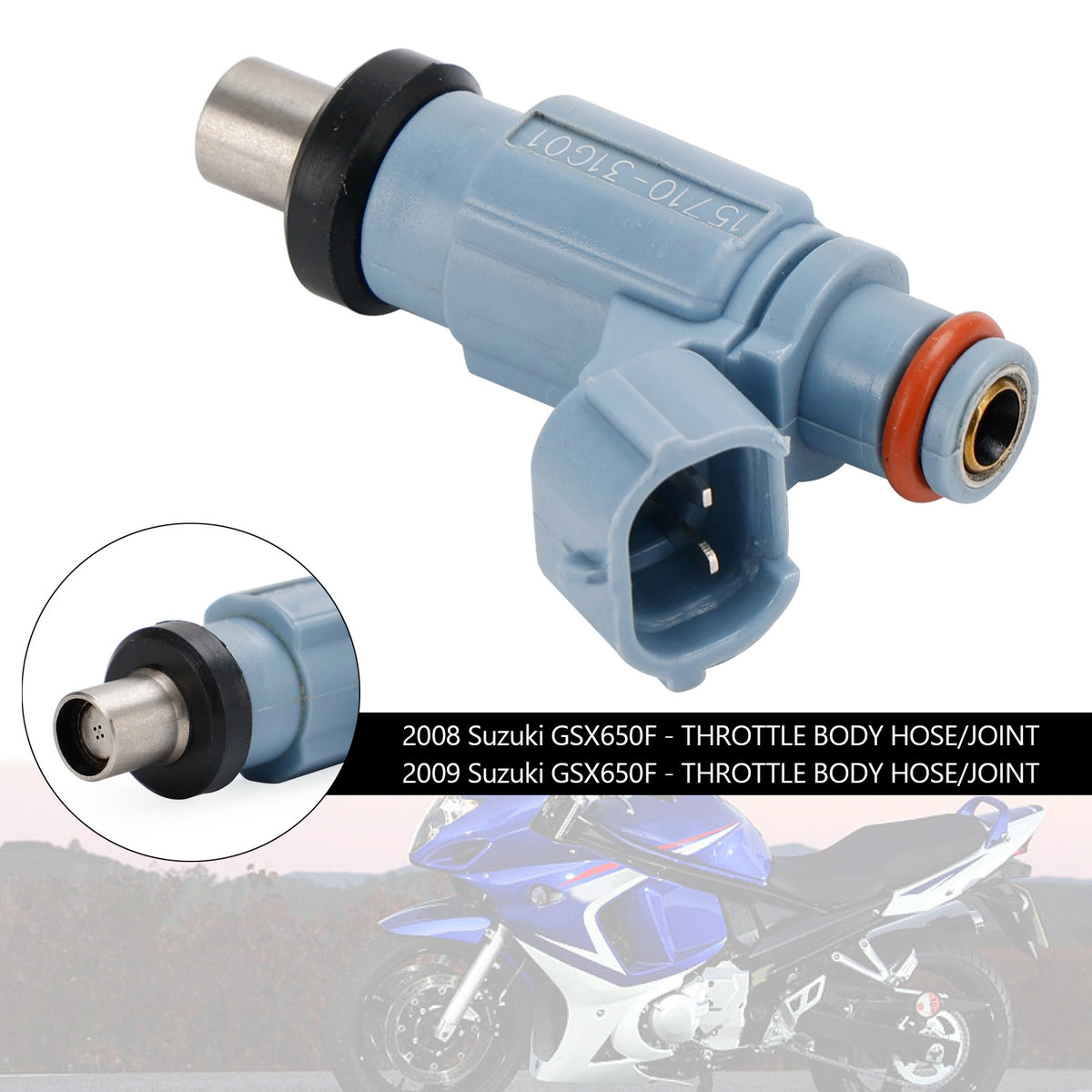 Suzuki GSX650F KATANA 2008-2009 Fuel Injector 4 Holes 15710-17H00