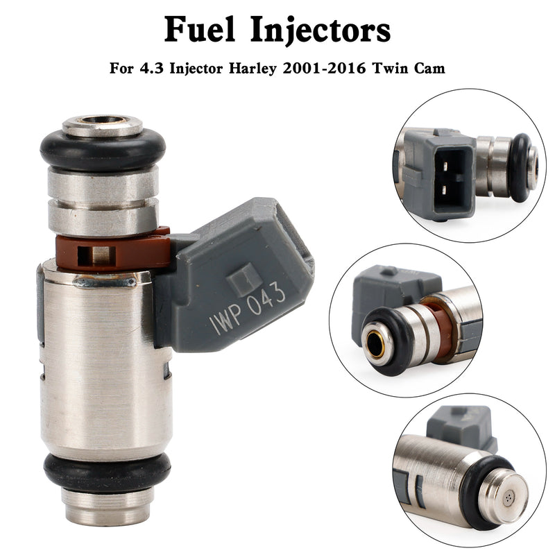 4.3 Injector Harley 2001-2016 Twin Cam Fuel Injector 27609-01B