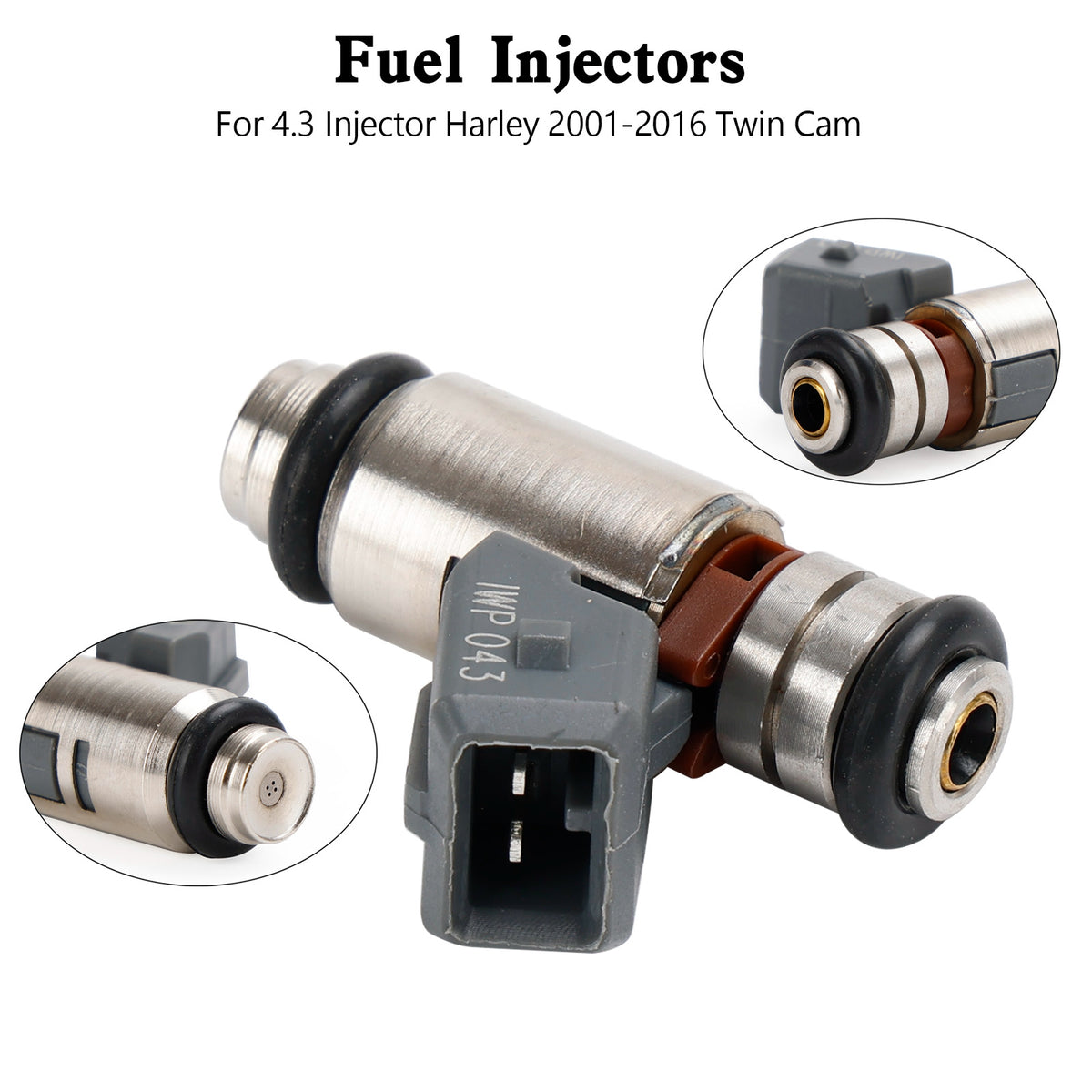 4.3 Injector Harley 2001-2016 Twin Cam Fuel Injector 27609-01B