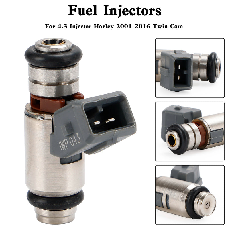 4.3 Injector Harley 2001-2016 Twin Cam Fuel Injector 27609-01B