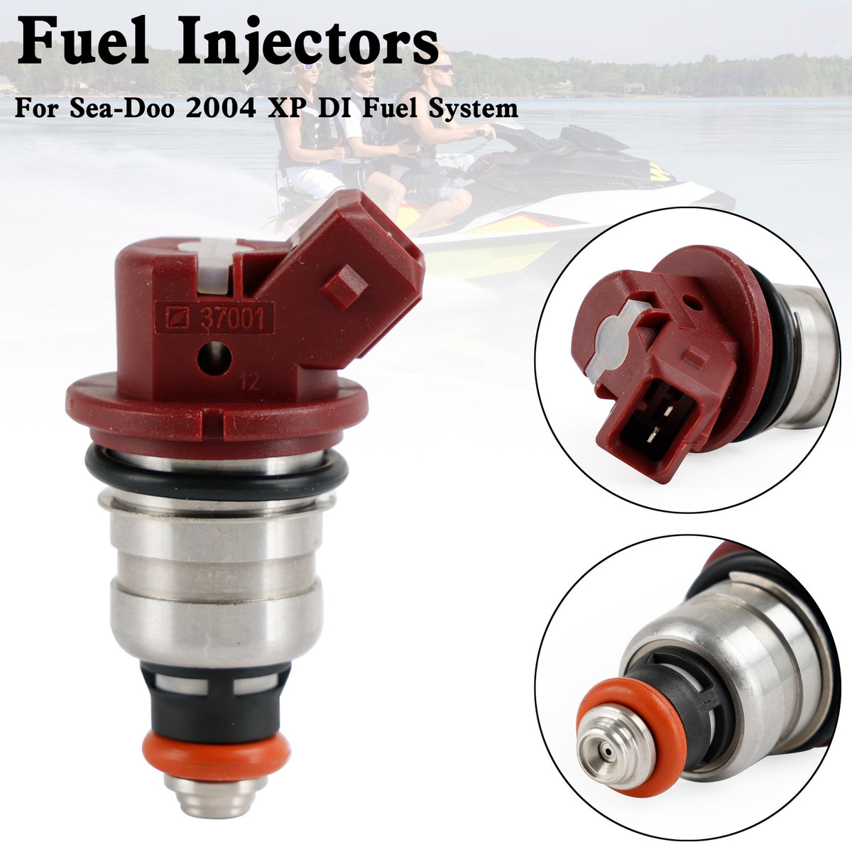 Seadoo GTX/RX/LRV/XP/3D 2000-2007 275500460 Fuel Injectors Fit