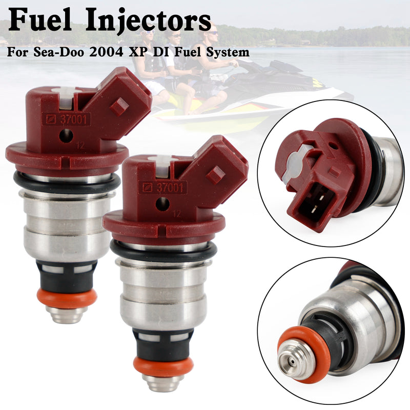 Seadoo GTX/RX/LRV/XP/3D 2000-2007 2PCS 275500460 Fuel Injectors Fit