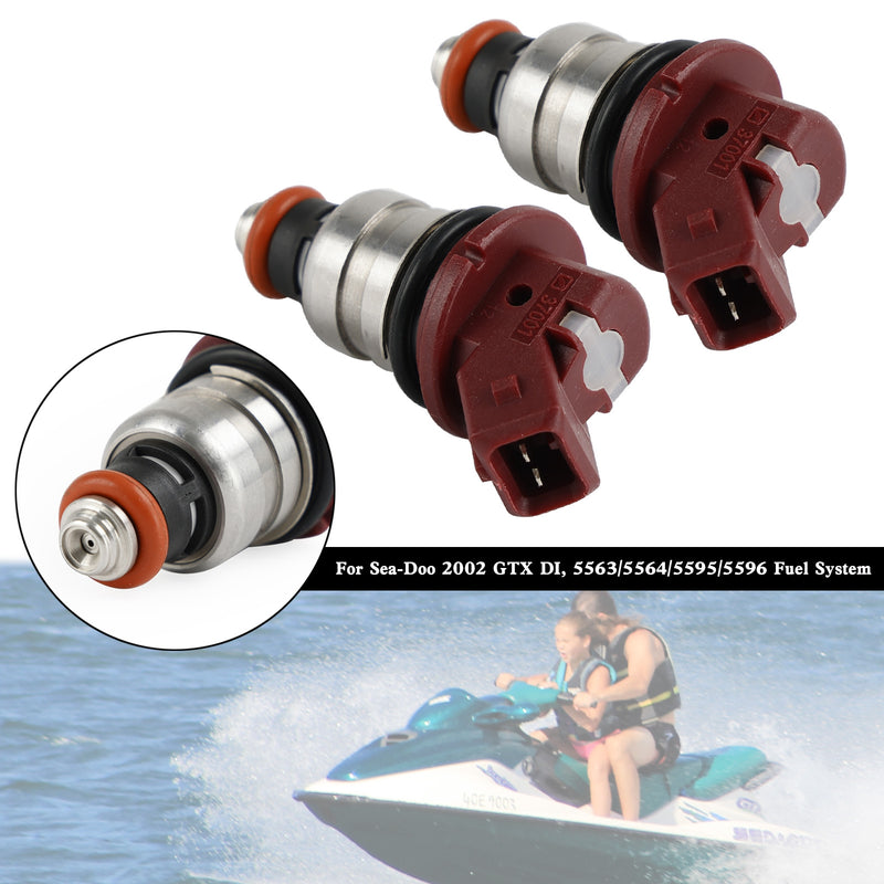 Seadoo GTX/RX/LRV/XP/3D 2000-2007 2PCS 275500460 Fuel Injectors Fit