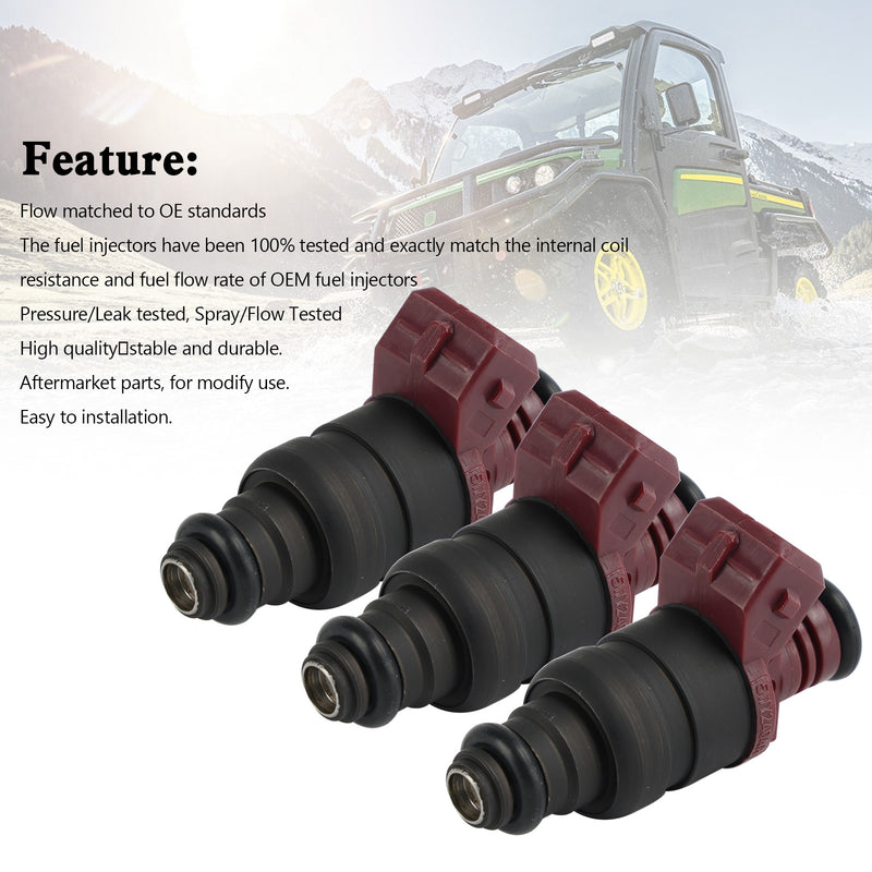 Chery QQ 0.8 John Deere 825i Gator 3 3PCS 5WY2404A Fuel Injector MIA11720