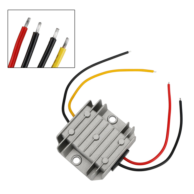 Waterproof DC/DC Converter Regulator 6V Step Up to 12V 3A 36W