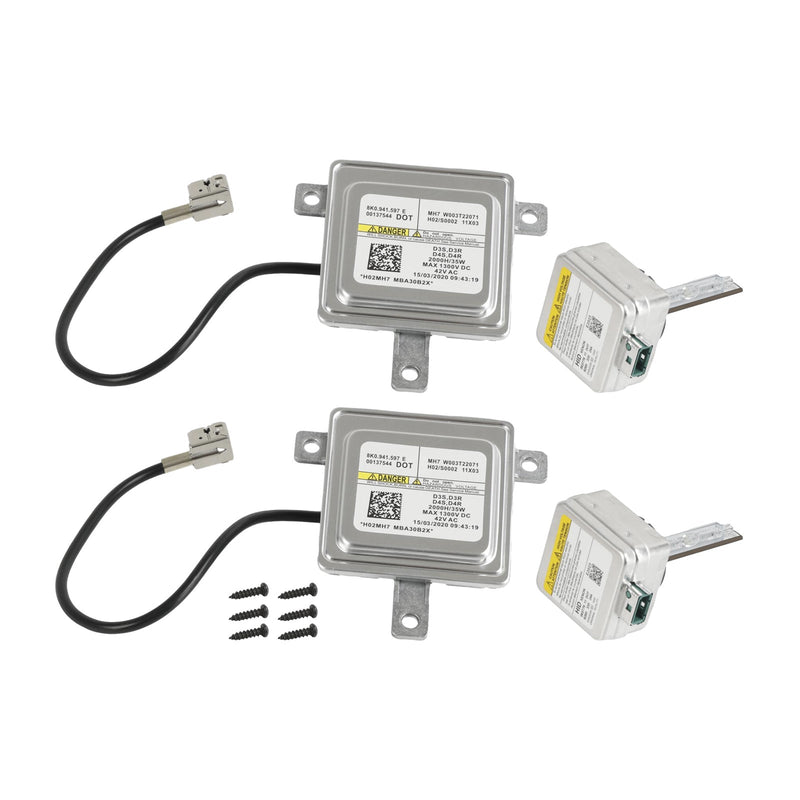 Audi VW 8K0941597E Xenon Ballast & D3S Bulb HID Light Control Unit Module