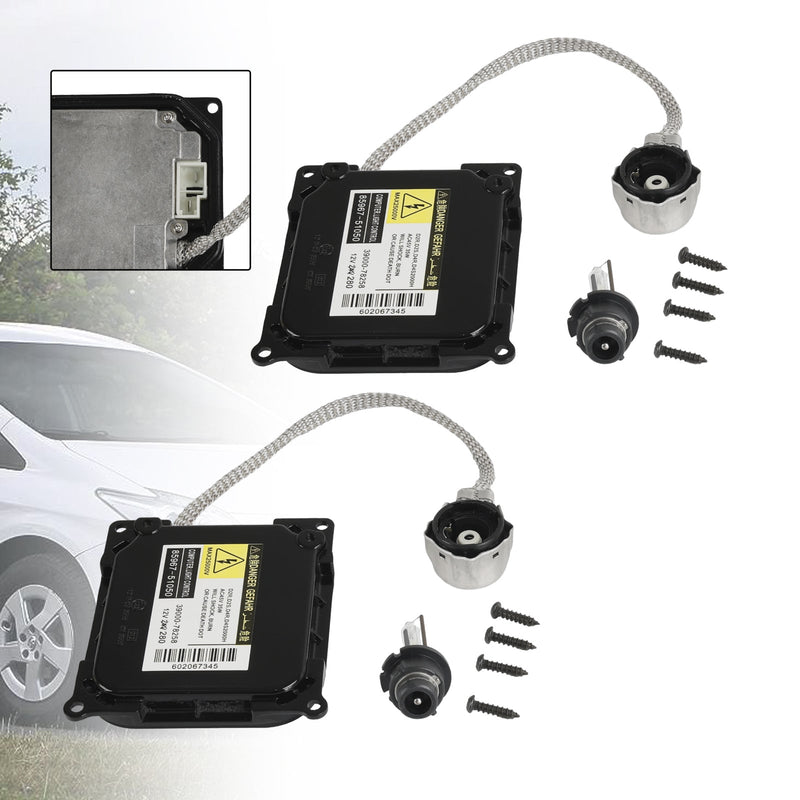 06-2009 Prius 85967-51040 Xenon Ballast HID D4R Bulb Kit Module Control Unit