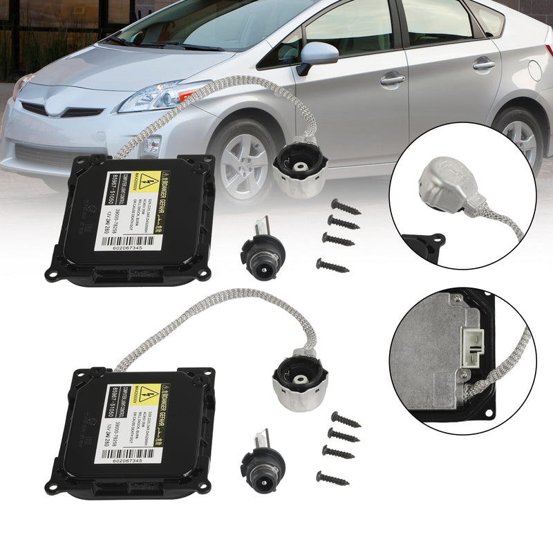 06-2009 Prius 85967-51040 Xenon Ballast HID D4R Bulb Kit Module Control Unit