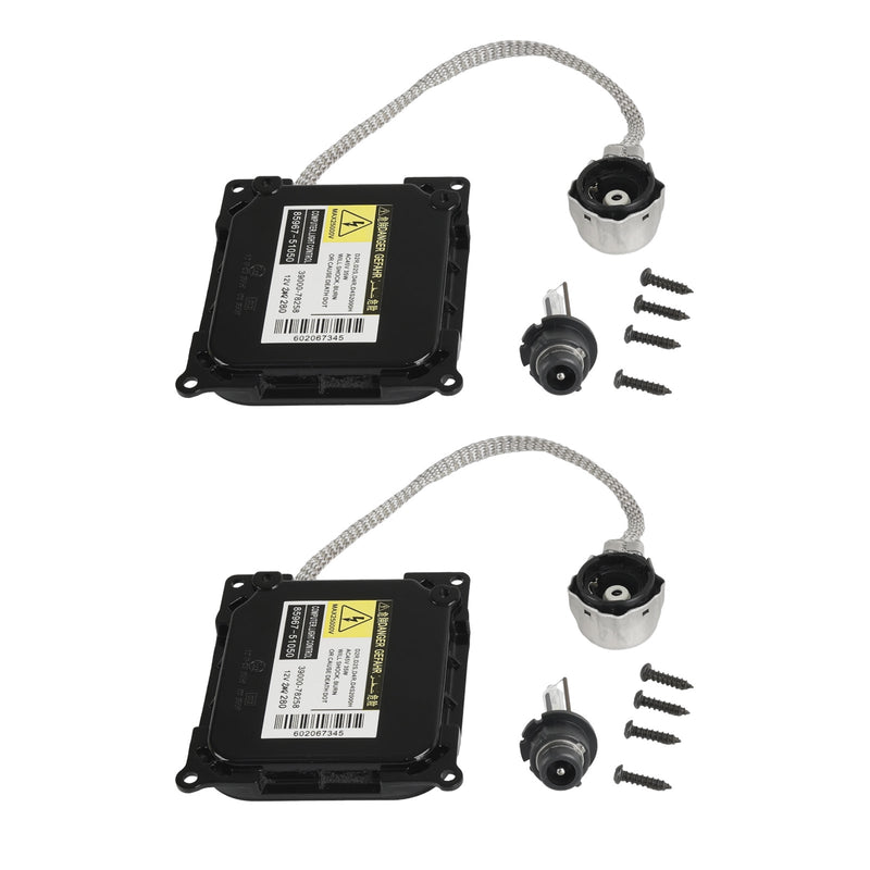 06-2009 Prius 85967-51040 Xenon Ballast HID D4R Bulb Kit Module Control Unit