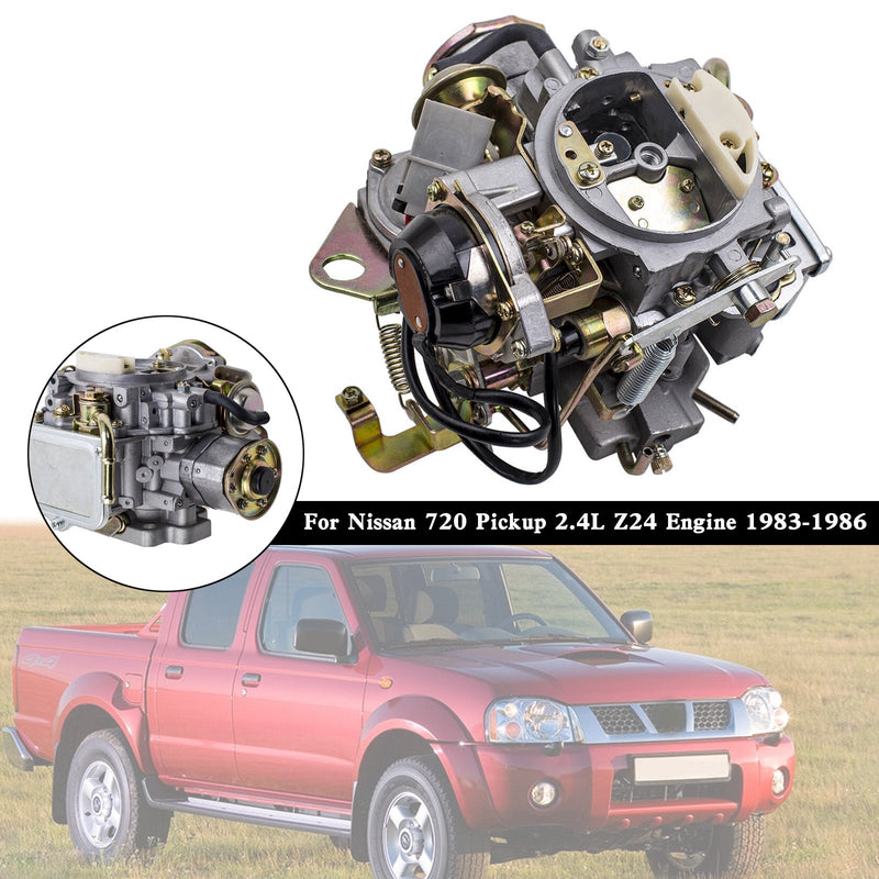 1983-1986 Nissan 720 Pickup 2.4L Z24 Engine 2-Barrel Carburetor 16010-21G61