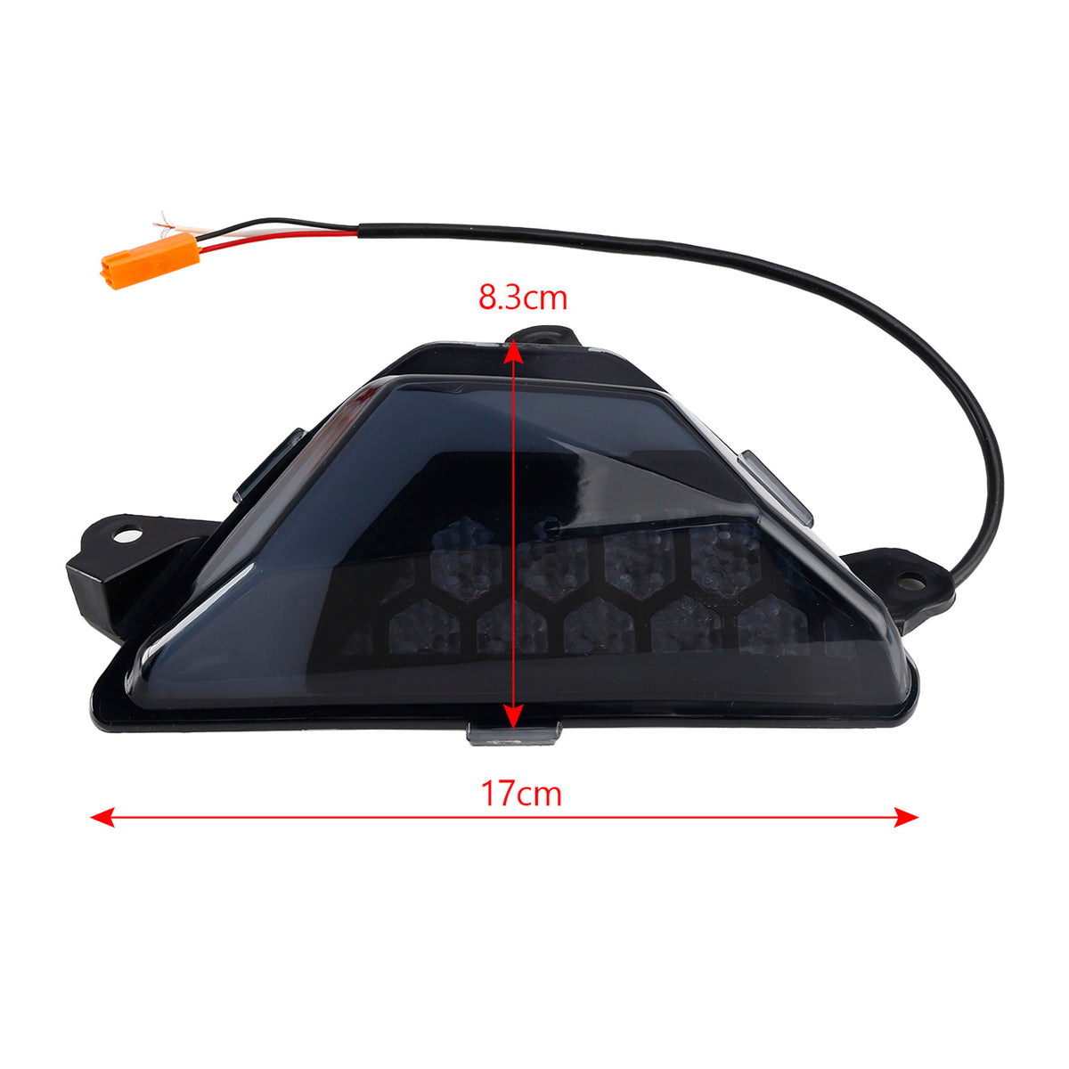 KAWASAKI NINJA 300 400 650 ZX-6R ZX-4RR 2013+ Black LED Front Turn Signal Light