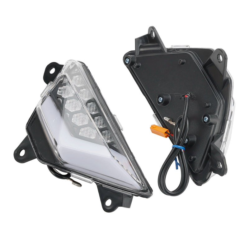 KAWASAKI NINJA 300 400 650 ZX-6R ZX-4RR 2013+ Clear LED Front Turn Signal Light