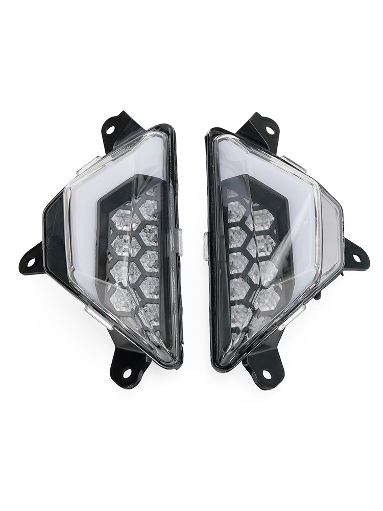 KAWASAKI NINJA 300 400 650 ZX-6R ZX-4RR 2013+ Clear LED Front Turn Signal Light