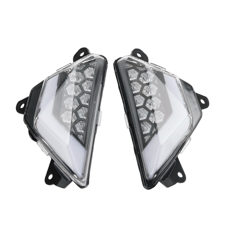 KAWASAKI NINJA 300 400 650 ZX-6R ZX-4RR 2013+ Clear LED Front Turn Signal Light