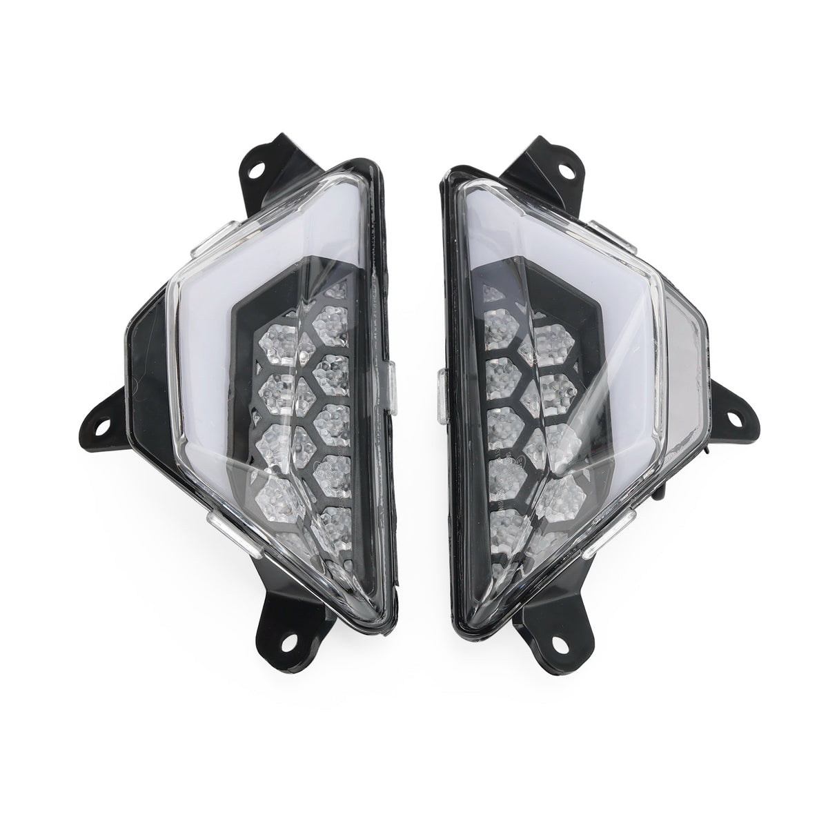 KAWASAKI NINJA 300 400 650 ZX-6R ZX-4RR 2013+ Clear LED Front Turn Signal Light
