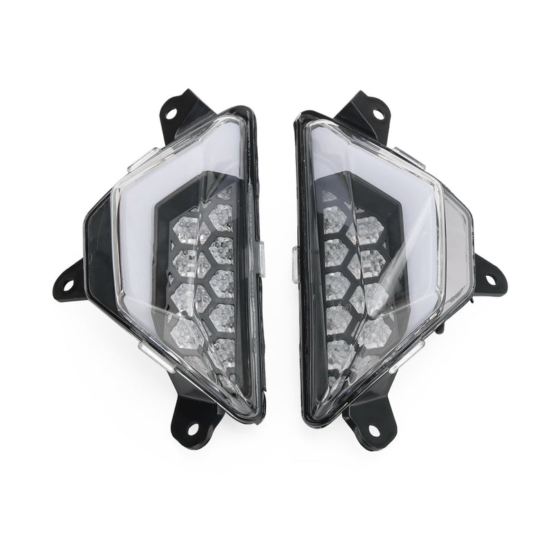 KAWASAKI NINJA 300 400 650 ZX-6R ZX-4RR 2013+ Clear LED Front Turn Signal Light