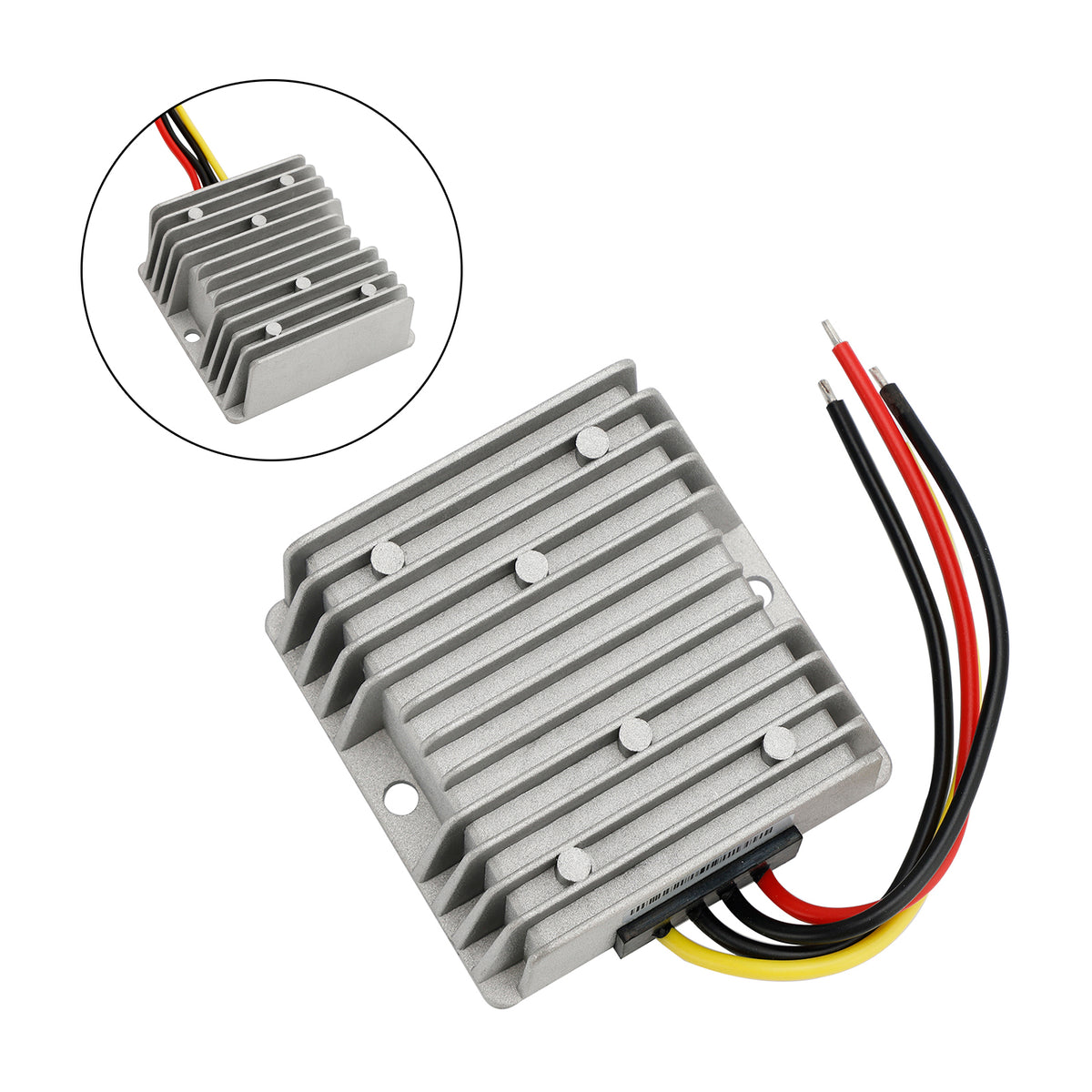 Waterproof DC/DC Converter Regulator 12V Step Up to 28V 10A 280W
