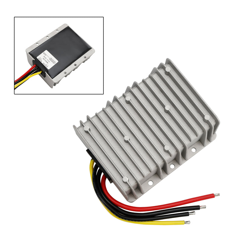 Waterproof DC/DC Converter Regulator 12V Step Up to 13.8V 30A 414W