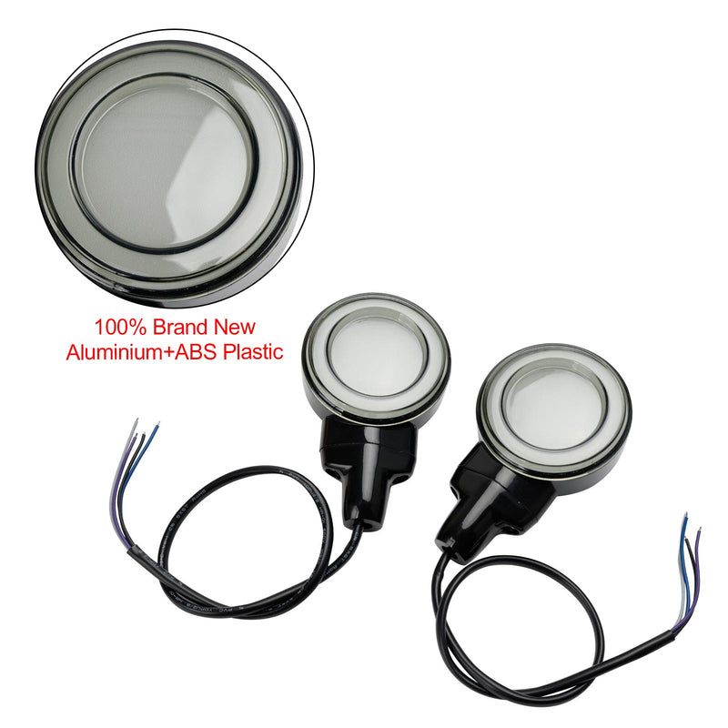 Heritage Softail Classic Touring 1999-2023 Black LED Flat Front Turn Signal Light
