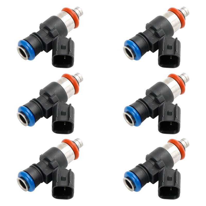 6PCS 0280158189 Fuel Injector Fit Ford Escape Fusion Fit Mazda 3.0L V6