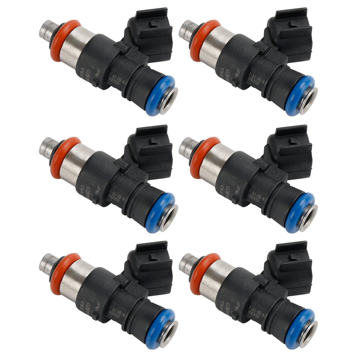 6PCS 0280158189 Fuel Injector Fit Ford Escape Fusion Fit Mazda 3.0L V6