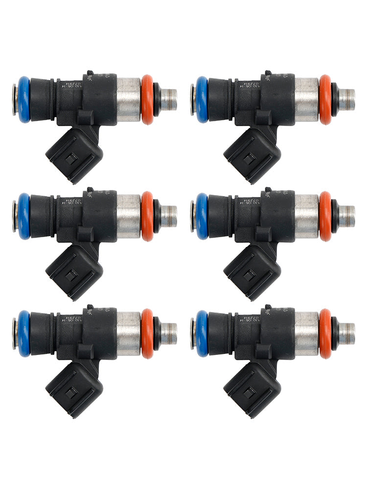 6PCS Fuel Injector 0280158191 Fit Ford Explorer Taurus Edge Flex 3.5L 2011-2017